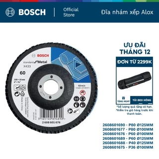 Đĩa nhám xếp Bosch Alox