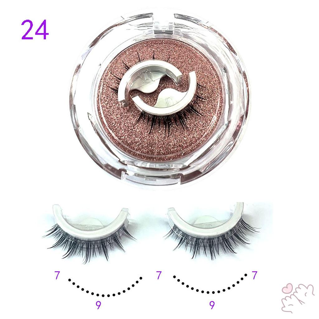IOIIK Lông Mi Giả Lông Mi Không Keo Handmade Có Thể Tái Sử Dụng Wispy Lông Mi Dải Dành Cho Nữ Và Bé Gái Trang Điểm DIY