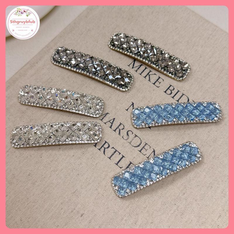 STHB 1 / 2 Chiếc Kẹp Tóc Pha Lê Sang Trọng Ánh Sáng Tính Khí Đa Năng Sáng Zircon Bên Kẹp Nổ Kẹp Phụ Kiện Tóc Thời Trang Quà Tặng VN