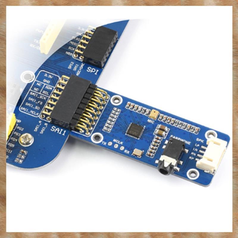 [S Z] WM8960 Bảng âm thanh nổi CODEC Âm thanh nổi 3D Âm thanh xung quanh Ghi âm Mô-đun mã hóa lập trình cho SMT32