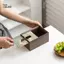 PlumHOUSE 1 Gỗ Anh Đào Hoa Khăn Giấy Hộp Đựng Khăn Ăn Hộp Bảo Quản Quà Tặng-Idea Sáng Tạo Gỗ Hộp Đựng Khăn Giấy VN
