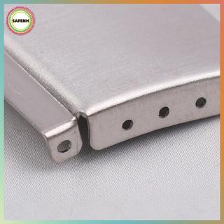 Khóa mở rộng dây đeo đồng hồ bằng thép SAFENH 1Pc, 12-22MM, Bạc / Vàng VN
