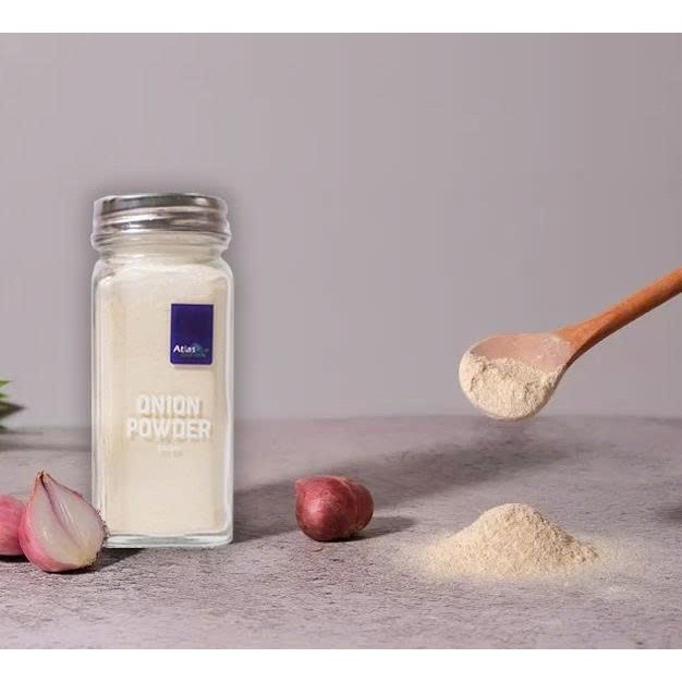 Bột Hành Atlas Garden - Onion Powder Lọ 59g, Gia Vị Nấu Ăn Thơm Ngon Từ Nguyên Liệu Tươi Mới Cao Cấp