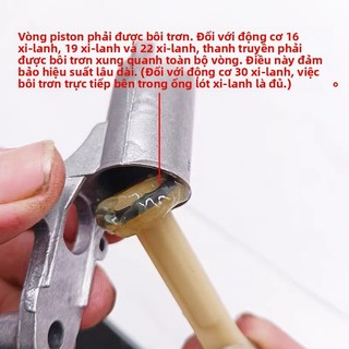 [1416 Người Đã Thích] Vòng Piston Bơm Không Khí Ô Tô, Kích Thước Lỗ Piston 16 19 22 30, Phụ Kiện Bơm Không Khí, Vòng Cao Su Đen Mini