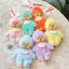 PS1 MONCHHICHI Đáng Yêu Vinyl Sang Trọng Lai Búp Bê Sang Trọng Đồ Chơi Sang Trọng Cho Trẻ Em Bé Gái Túi Charm SP1