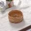Giỏ đựng đồ dệt CHEESELY, Dệt thủ công có nắp Hộp đựng ống hút, Ống hút lúa mì Hình tròn Phong cách mộc mạc Màu nâu Giỏ đựng quà tặng lưu trữ mỹ phẩm