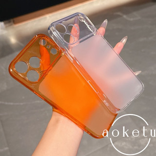Instant 17 thích hợp cho vỏ điện thoại iPhone 16 Promax vỏ mềm TPU mờ siêu mỏng Apple 15 Pro cảm giác cao cấp trong suốt 14 đơn giản bao gồm tất cả 13 vỏ chống rơi Promax
