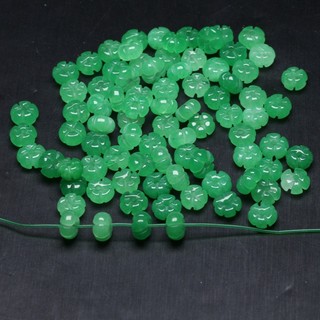 ((Khô Xanh Bí Ngô ~8x5mm) DIY Phụ Kiện Trang Sức Mini - Vòng Tay, Vòng Cổ, Bông Tai - 5 Miếng)