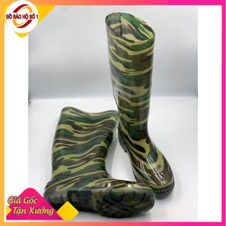 Ủng lao động màu rằn ri đế trong, ĐẾ VÀNG,ủng ngắn làm vườn size 36-43, ủng đi mưa, ủng lội nước, ủng trường thịnh