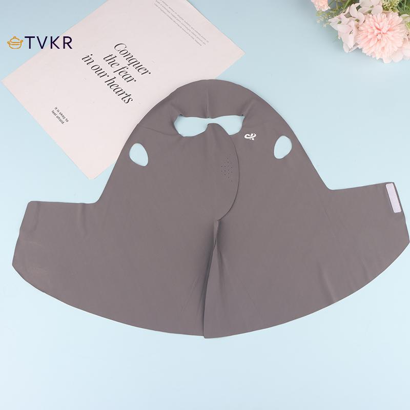 Mặt nạ khăn quàng cổ Ice Silk chống nắng và bụi cho mùa hè