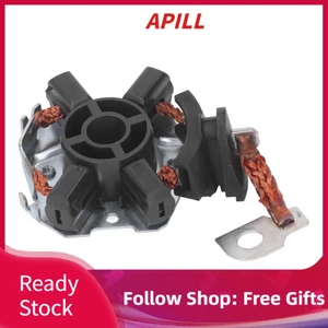 Apill Bộ giữ chổi than Carbon Starter 1004336580 Thay thế cho Mercedes‑Benz C204 CL203 S203 S204 W203 W204 C209 C219 C207 W211