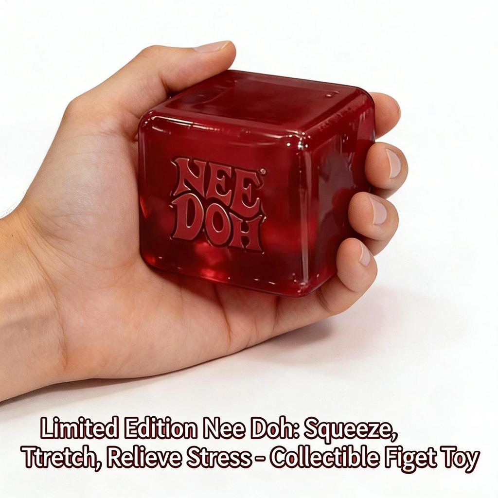 Còn hàng Schylling Needoh 2026 Phiên bản giới hạn Dr Pepper Nice Cube Suptid Squishy Fidget Toy