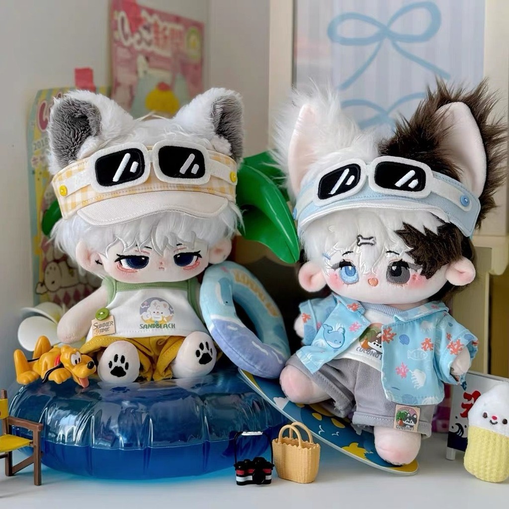 Quần Áo Cho Bé 20cm Dừa Đảo Bất Tử Búp Bê Cotton Quần Áo Dễ Thương Thay Thế Phù Hợp Với Búp Bê Trang Phục Búp Bê Không Có Thuộc Tính