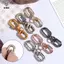 2 Chiếc Kẹp Khóa Xoay Hai Đầu Kim Loại Tôm Hùm Móng Vuốt Móc Khóa Làm Đồ Thủ Công DIY Phụ Kiện [Mina]