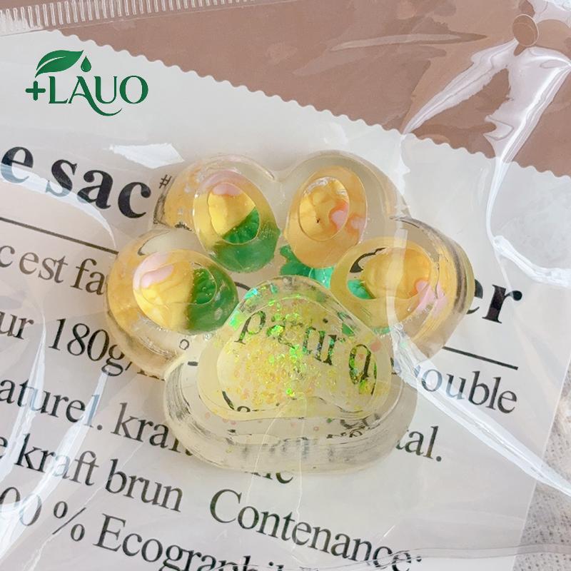 Springevenstar 1 Cái Móng Vuốt Mèo Mềm Mại Phục Hồi Chậm Giảm Căng Thẳng Bóp Đạo Cụ Bầu Trời Đầy Sao Mèo Lớn Paw Squishy Thần Tài Đồ Chơi Pinch Giải Nén Quà Tặng Springevenstar