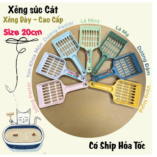 Xẻng xúc cát vệ sinh mèo tiện lợi – Nhiều màu sắc, giá rẻ – Phụ kiện dọn vệ sinh cho mèo