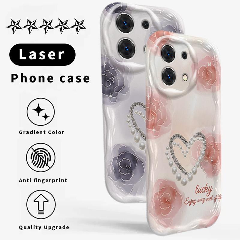 Ốp Lưng Cho Redmi Note 13 Pro 4G 5G POCO M6 Pro 4G Hoạt Hình Kem Silicone Cầm Tay 3D Hoạt Hình Dễ Thương Hoa Tình Yêu Vỏ Điện Thoại Chống Sốc