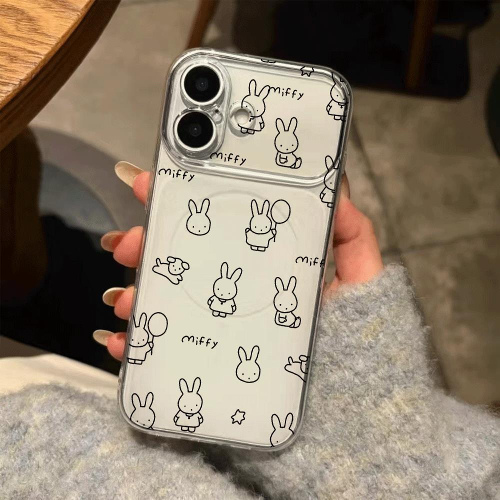 Miffy Full Shop cho 16 trường hợp iPhone 17Air Corning Case 14/13/11Pro