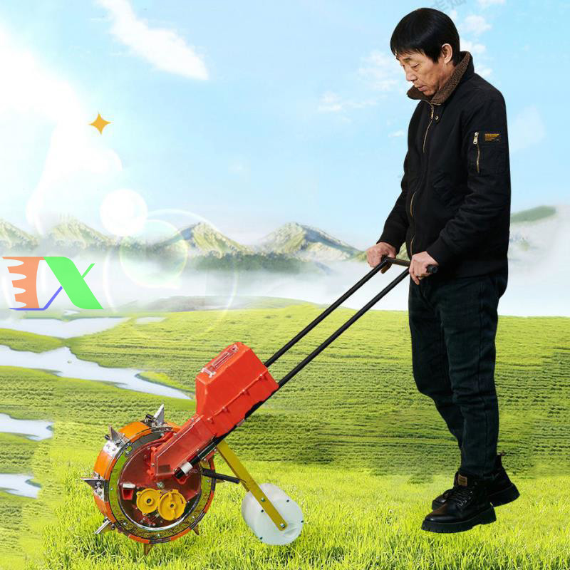 Máy Gieo Hạt Tự Động 16 Răng 16R-NE Tháp Xanh Tùy Chỉnh Miệng Gieo Năng Suất 2 Ha Mỗi Ngày