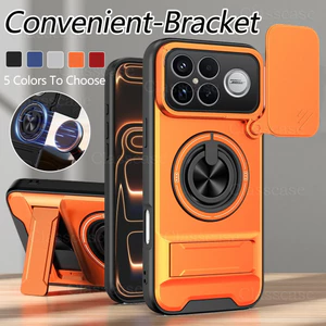 Ốp Lưng Cho Xiaomi POCO F8 F 8 Ultra Pro F8Ultra F8Pro POCOF8Pro POCOF8Ultra Vỏ Điện Thoại Xoay Vòng Từ Tính Trượt Bảo Vệ Camera Chân Đế Thẳng Đứng Chống Sốc