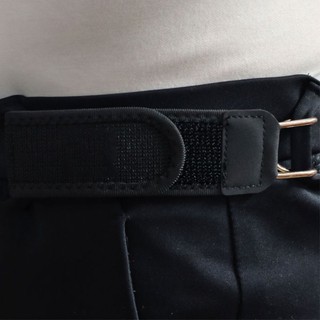 Dây thắt lưng vô hình đàn hồi Khóa dây đeo Velcro để sử dụng ngoài trời & hàng ngày Bộ mở rộng dây thắt lưng có thể điều chỉnh cho quần jean Denim