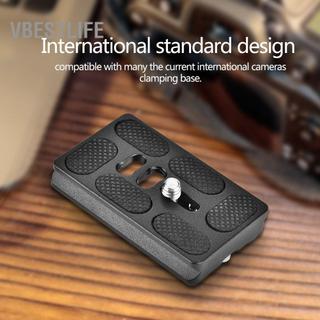 VBESTLIFE Acouto cho PU40 Nhanh Chóng Phát Hành Đĩa với 1/4 inch Vít Gắn Chân Máy Đầu Bóng SLR Camera Cao Su Hợp Kim