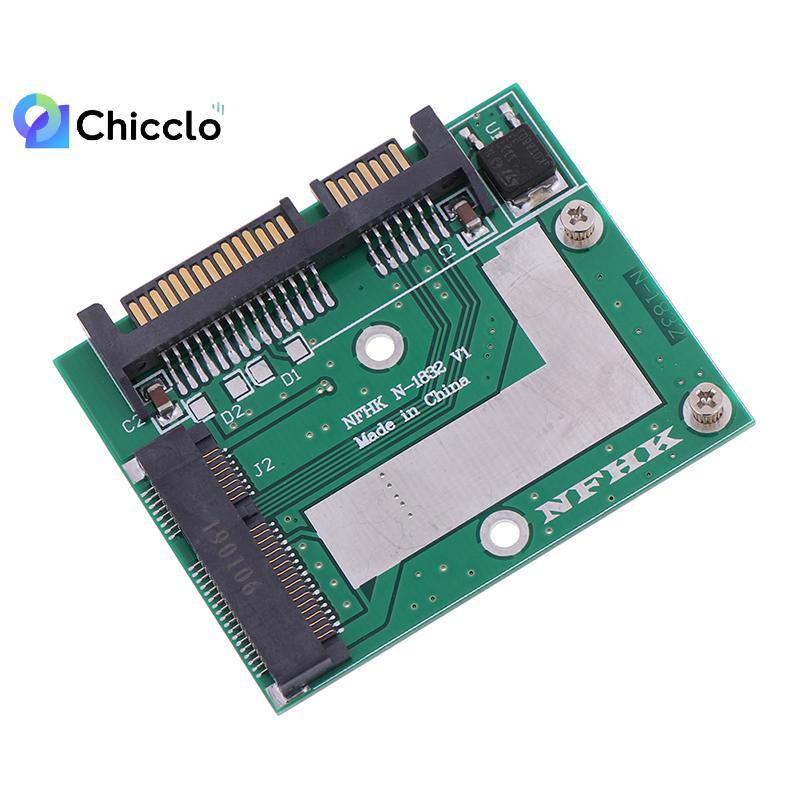 [chiccloset0] mSATA SSD sang 2.5 '' SATA 6.0gps bộ chuyển đổi thẻ mô-đun bảng mini pcie ssd Đẹp