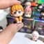 Demon Slayer & Delta Force Ngồi Cuties Mini Hình Mù Hộp - 12 Trò Chơi Anime Nhựa Linh Vật Trang Trí Bàn Làm Việc Sưu Tập Quà Tặng
