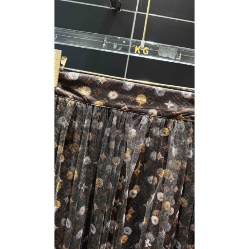 Váy lưới Jacquard lưng cao mới dành cho nữ