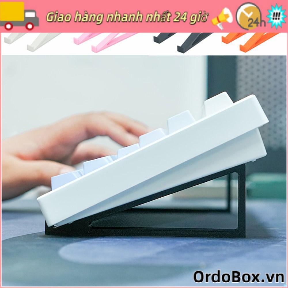 ORDOBOX 1 Cặp Bàn Phím Nâng Chân Đế, Nâng Góc Bàn Phím Phụ Kiện Bàn Phím Máy Tính Nâng, Giá Đỡ Màn Hình Di Động Bằng Nhựa