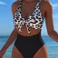 Da Báo In Bikini Bộ Đồ Bơi Gợi Cảm Nữ Một Mảnh Đồ Bơi