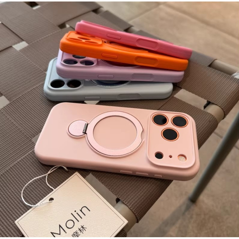 Ốp điện thoại silicon dạng lỏng cho iPhone 17/16/15/14/13 Pro Max  Ốp lưng cao su dạng lỏng sợi nhỏ