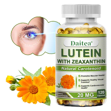 Thực phẩm chức năng Daitea Lutein và Zeaxanthin - Hỗ trợ chức năng thị giác khỏe mạnh và bảo vệ mắt khỏi ánh sáng xanh