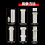 PVC Kéo Dài Kính Thiên Văn Khớp Nhựa Ren Tay Linh Hoạt Khớp Ống Di Động Cùng Lớp Thoát Nước Phụ Kiện Ống Nước Khớp VBPE