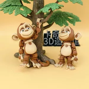 3d In Khớp Di Động Thân Thiện Với Môi Trường Đồ Chơi Trẻ Em Quà Tặng Giả Động Vật Dễ Thương Ngộ nghĩnh Đồ Trang Trí Ô Tô 4.17
