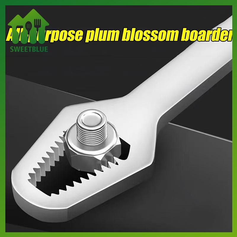 SWEET 2 Cái 8-24mm Cờ lê Torx đa năng Tự thắt chặt Kính có thể điều chỉnh Cờ lê Ban Hai đầu Torx Cờ lê Dụng cụ cầm tay cho nhà máy n