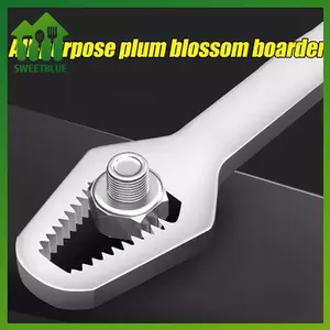 SWEET 2 Cái 8-24mm Cờ lê Torx đa năng Tự thắt chặt Kính có thể điều chỉnh Cờ lê Ban Hai đầu Torx Cờ lê Dụng cụ cầm tay cho nhà máy n