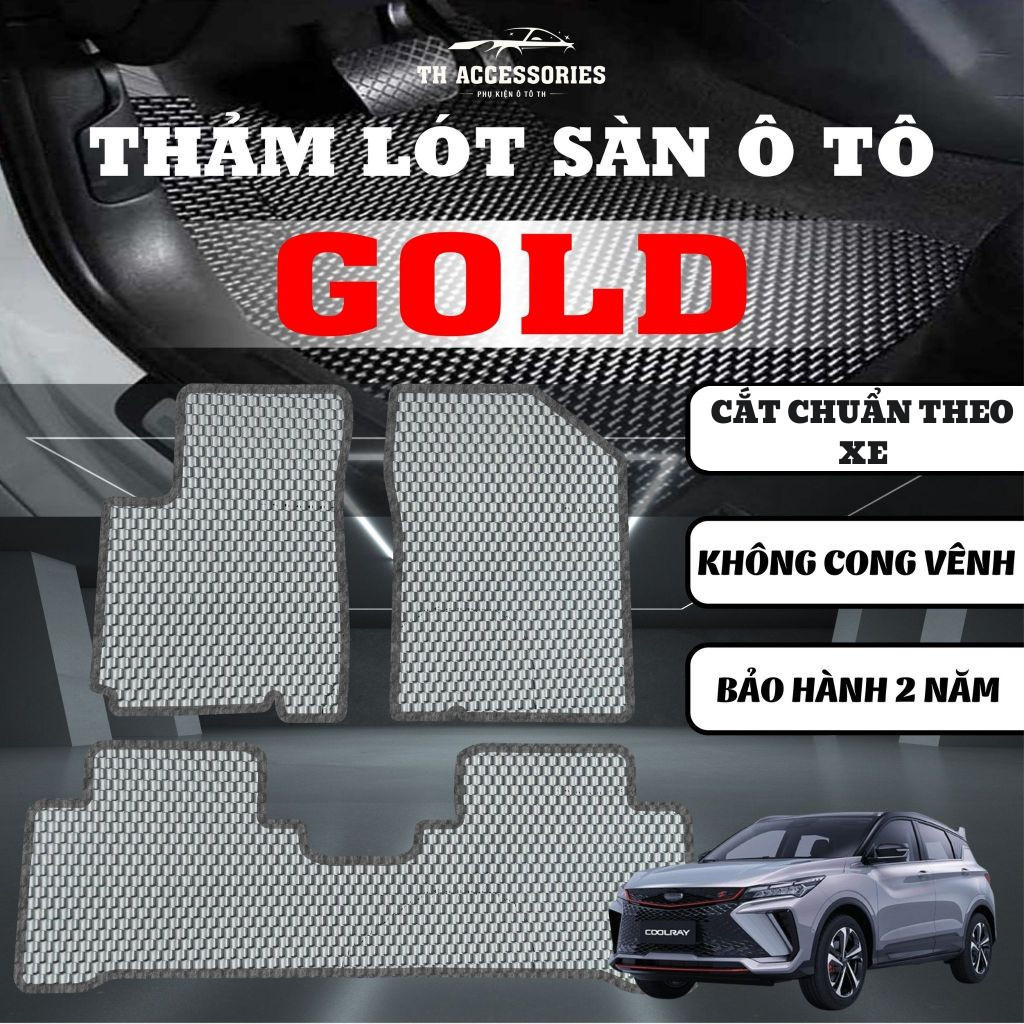 Thảm lót sàn ô tô LYNK & CO 06  TH Accessories cắt chuẩn form xe dễ dàng vệ sinh không ẩm mốc (full bộ có cốp)