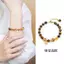 Vòng tay hổ mắt đá citrine phong cách Trung Hoa - Mang lại may mắn và tài lộc