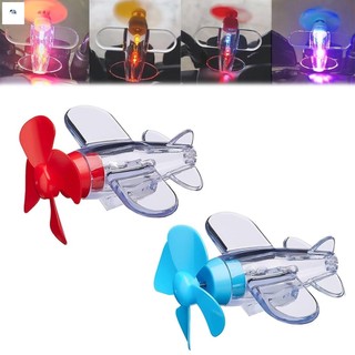 Cánh quạt máy bay LED chạy bằng gió - Trang trí phát sáng trong suốt chống nước cho xe máy Mũ bảo hiểm xe đạp