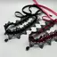 Mới - Trang sức ren hoa Gothicpunk cho nữ với cổ nhung và chocker giọt nước