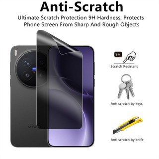 3 Phim Mềm Chống Ánh Sáng Xanh HD Cho Vivo X300s X300 Ultra Pro FE Chống Gián Điệp Bảo Vệ Màn Hình Riêng Tư Cho Vivo X300Ultra X300Pro X300FE X300 Matte Frosted Hydrogel Film