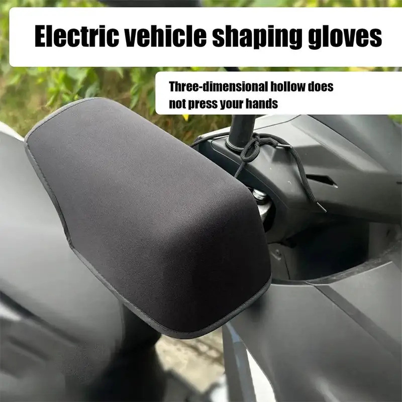 Tay Lái Xe Máy Muffs Xe Điện Phụ Kiện Chống Gió Găng Tay Cầm Găng Tay Tay Chống Thấm Nước Có