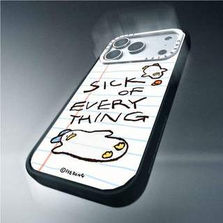 CASECASE X Mũ Vịt Diễu Hành Ốp Lưng Máy Ảnh Màu Trắng Vòng Phiên Bản Mờ Đen Cứng Hút Từ Tính Tác Động Dành Cho Apple IPhone 13 14 15 16 17 Pro Max Air Plus Có Hộp