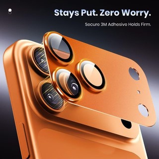 Hợp Kim Titan Không Lỗ Flash Sửa Đổi Mới Ống Kính Phía Sau Thay Đổi Ngay Lập Tức Cho IPhone 17 Pro Max Ống Kính Miếng Dán Cho iPhone 14 15 16 Pro Max Phim Bảo Vệ Ống Kính Máy Ảnh