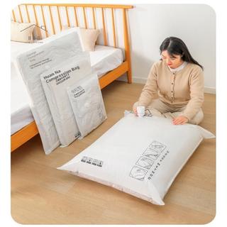 RO > Túi Bảo Quản Chân Không Du Lịch Có Thể Tái Sử Dụng Người Tổ Chức Hút Chân Không Túi Cho Quần Áo Nén Bằng Bơm Mới