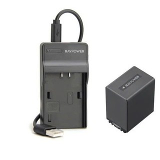 Bộ Pin Sạc Ravpower NP-FV100A cho Sony AX55, AXP55, AX100, AX700... - Mới