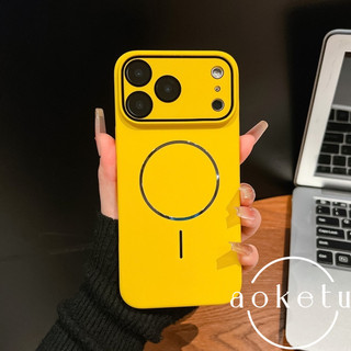 Vòng mỏng kim loại hút từ tính thích hợp cho vỏ điện thoại Apple 17promax thích hợp cho 16 màu tương phản 15 / 14 / 13 chống rơi với màng ống kính bao gồm tất cả vỏ cứng PC mờ