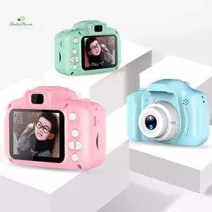 Mini Trẻ Em Camera X2 Kỹ Thuật Số Vintage Camera Đồ Chơi Giáo Dục Trẻ Em Chiếu Video Camera Chụp Ảnh Ngoài Trời Đồ Chơi Quà Tặng mới