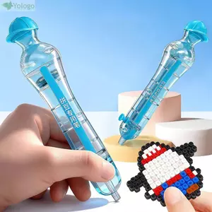 Bút định vị vị trí hạt YOLOGO, bấm tự động Perler Hama, máy làm thủ công sáng tạo tiết kiệm thời gian, dụng cụ DIY dự án, quà tặng trẻ em